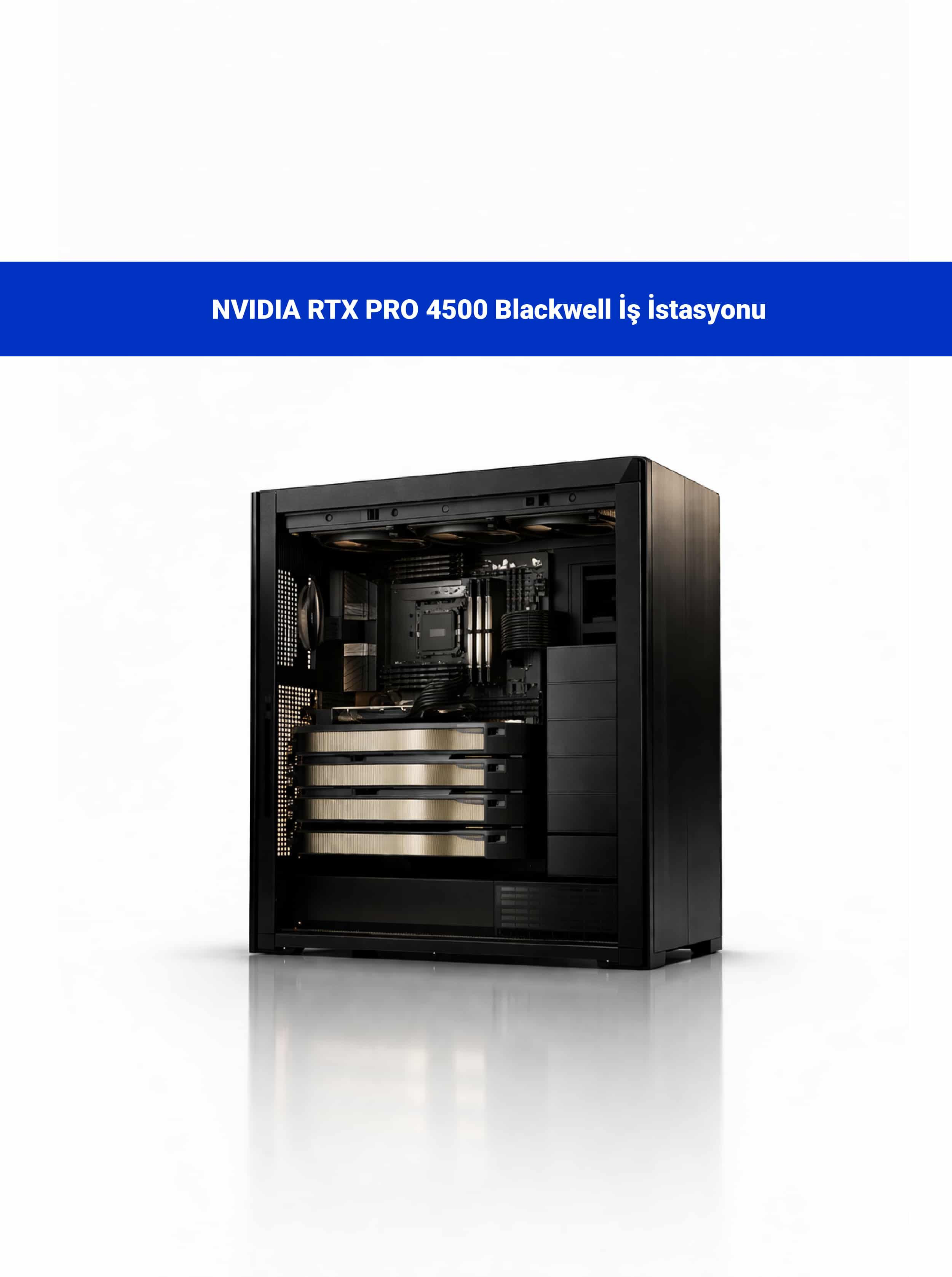 PNY RTX PRO 4500 Blackwell 32GB iş istasyonu